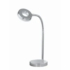 Luminaires Reality Lampes À Poser|Lampe de table Reality RENNES LED Chrome, 1 lumière
