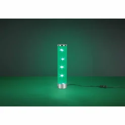 Luminaires Reality Lampes À Poser|Lampe de table Reality Rico LED Chrome, 1 lumière, Télécommandes, Changeur de couleurs