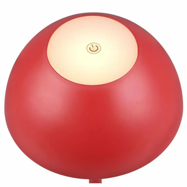 Lampe de table Reality RICARDO LED Rouge, 1 lumière