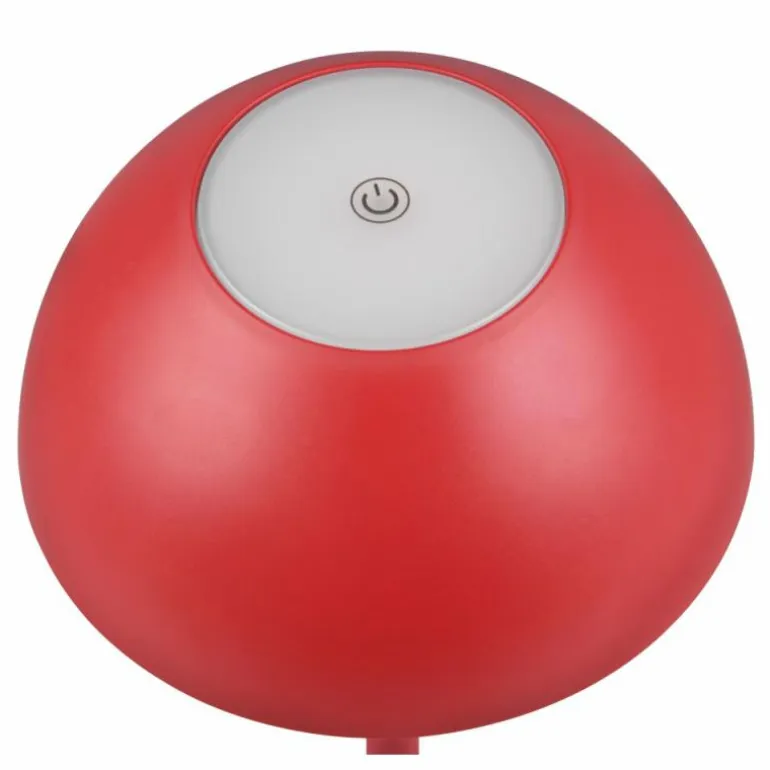 Lampe de table Reality RICARDO LED Rouge, 1 lumière