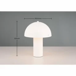 Luminaires Reality Lampes À Poser|Lampe de table Reality SETA Blanc, 1 lumière