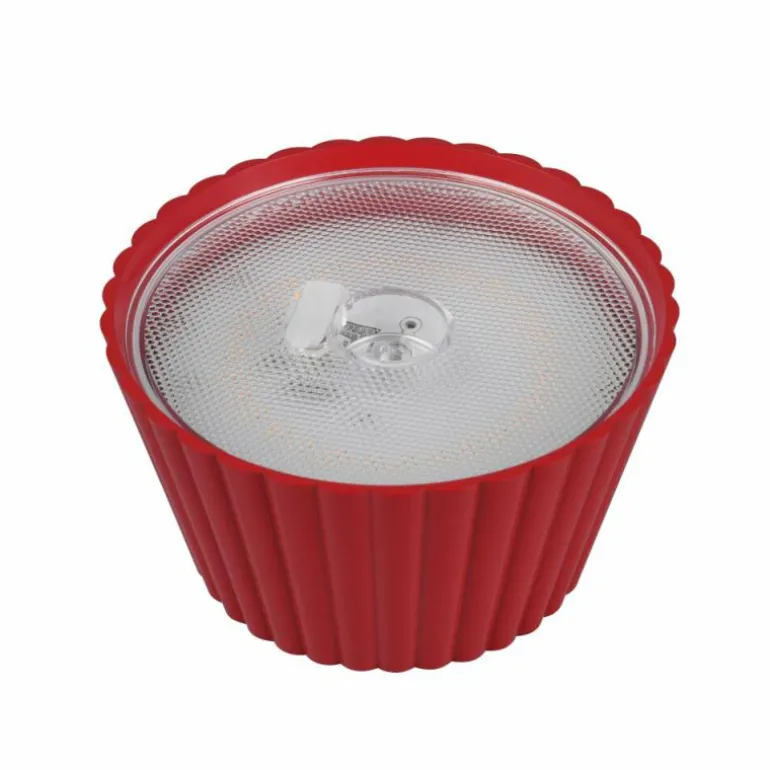 Lampe de table Reality SUAREZ LED Rouge, 1 lumière