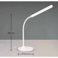 Luminaires Reality Éclairage Led|Lampe de table Reality TORO LED Blanc, 1 lumière