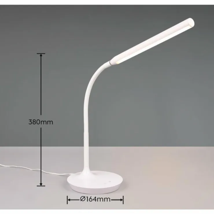 Luminaires Reality Éclairage Led|Lampe de table Reality TORO LED Blanc, 1 lumière