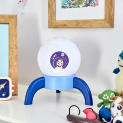 hofstein Éclairage Led|Lampe de table Rougemont LED Bleu, 1 lumière