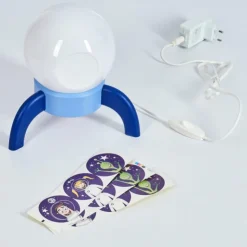 hofstein Éclairage Led|Lampe de table Rougemont LED Bleu, 1 lumière