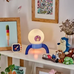 hofstein Éclairage Led|Lampe de table Rougemont LED Bleu, 1 lumière