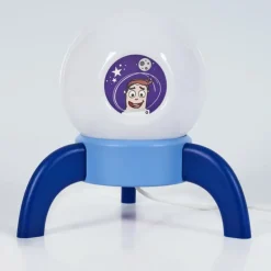 hofstein Éclairage Led|Lampe de table Rougemont LED Bleu, 1 lumière
