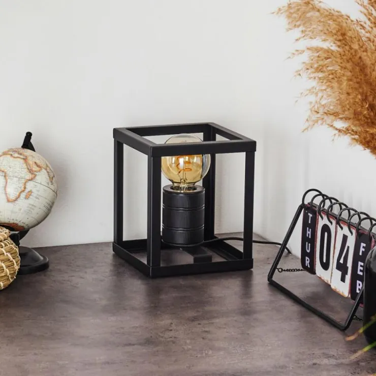 hofstein Lampes À Poser|Lampe de table Salla Noir, 1 lumière