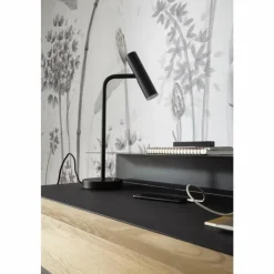 SCHÖNER WOHNEN-Kollektion Éclairage Led|Lampe de table STINA LED Noir, 1 lumière