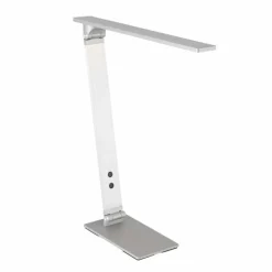 Luminaires Steinhauer Éclairage Led|Lampe de table Steinhauer Serenade LED Acier inoxydable, Blanc, 1 lumière