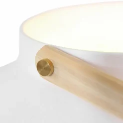 Luminaires Steinhauer Lampes À Poser|Lampe de table Steinhauer Porcelain Blanc, 1 lumière