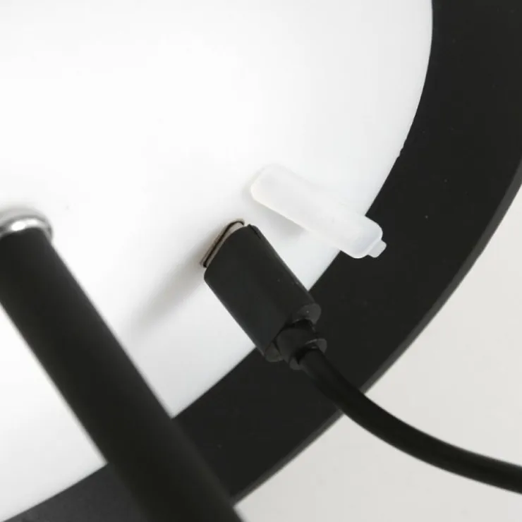 Luminaires Steinhauer Éclairage Led|Lampe de table Steinhauer Ancilla LED Noir, 1 lumière