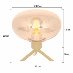 Luminaires Steinhauer Lampes À Poser|Lampe de table Steinhauer Reflexion, 1 lumière