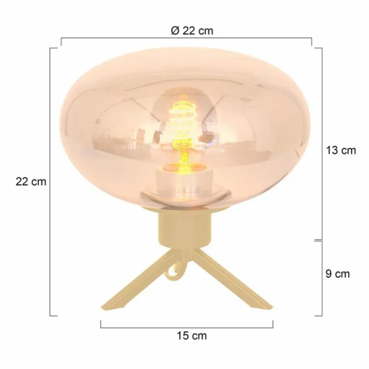 Luminaires Steinhauer Lampes À Poser|Lampe de table Steinhauer Reflexion, 1 lumière