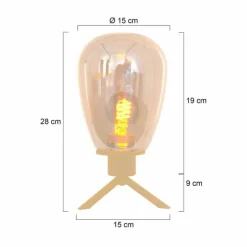 Luminaires Steinhauer Lampes À Poser|Lampe de table Steinhauer Reflexion, 1 lumière