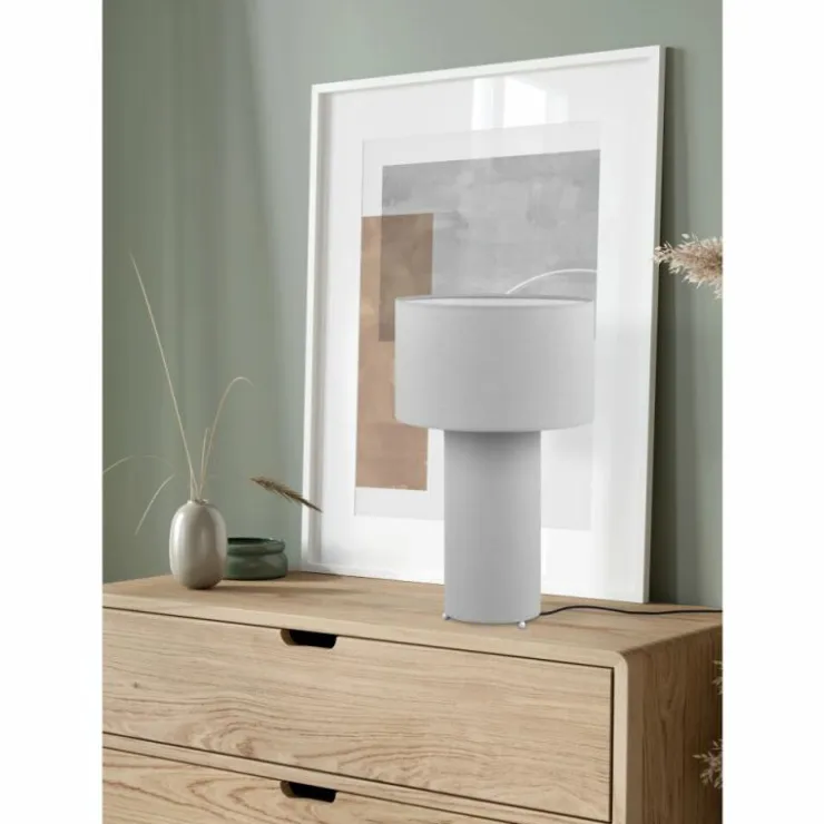 Luminaires Trio Lampes À Poser|Lampe de table Trio Bale Gris, 2 lumières