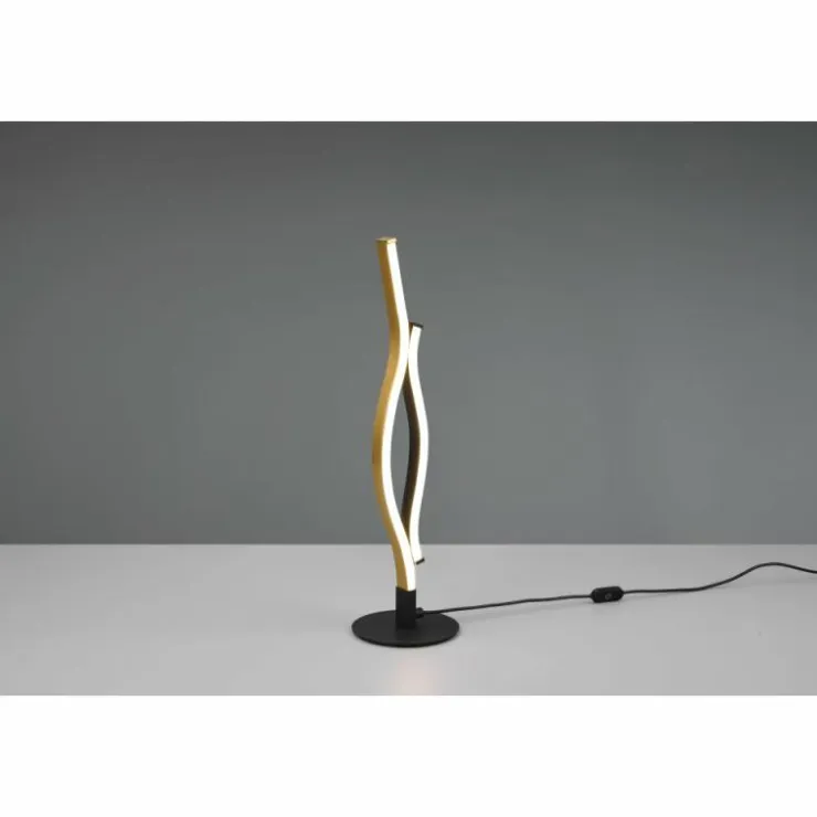 Luminaires Trio Éclairage Led|Lampe de table Trio Blaze LED Laiton, 1 lumière