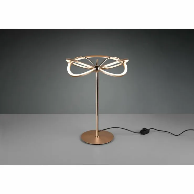 Luminaires Trio Éclairage Led|Lampe de table Trio Charivari LED Laiton, 1 lumière