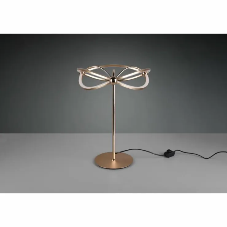 Luminaires Trio Éclairage Led|Lampe de table Trio Charivari LED Laiton, 1 lumière