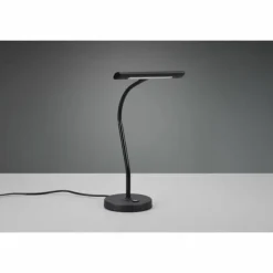 Luminaires Trio Éclairage Led|Lampe de table Trio Curtis LED Noir, 1 lumière