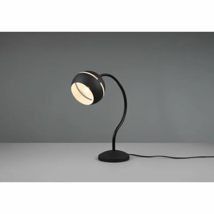 Luminaires Trio Lampes À Poser|Lampe de table Trio Fletcher 2 Noir, 1 lumière