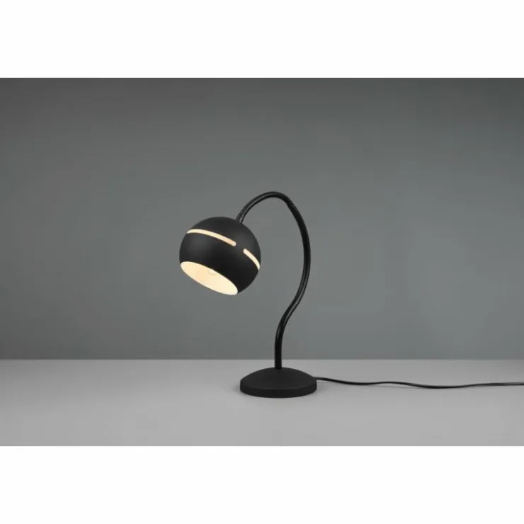 Luminaires Trio Lampes À Poser|Lampe de table Trio Fletcher 2 Noir, 1 lumière