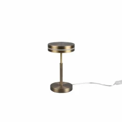 Luminaires Trio Éclairage Led|Lampe de table Trio Franklin LED Vieux laiton, 1 lumière
