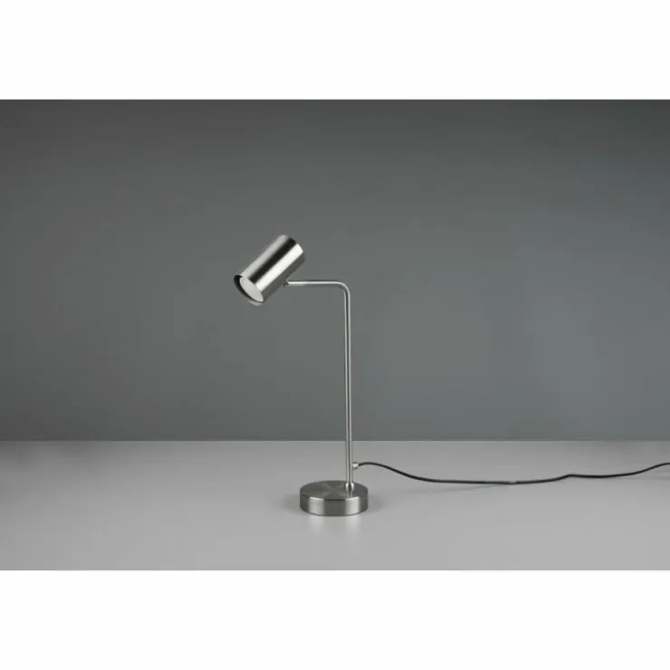 Luminaires Trio Lampes À Poser|Lampe de table Trio Marley Nickel mat, 1 lumière