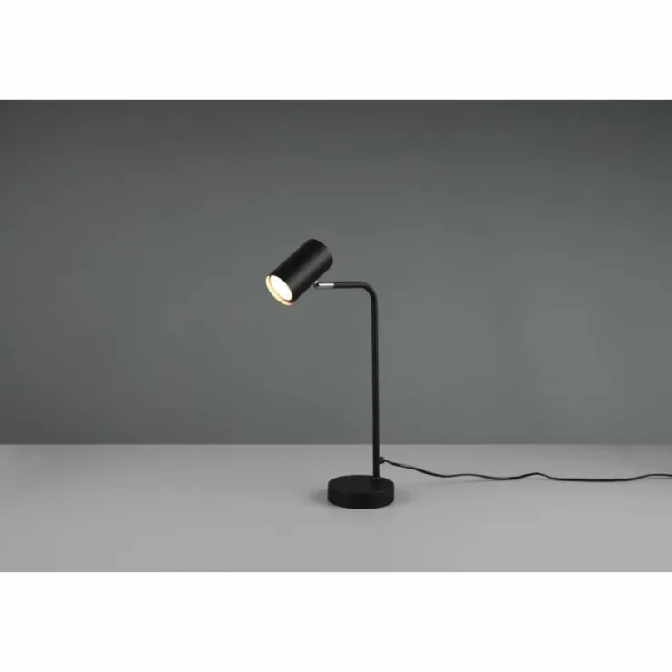 Luminaires Trio Lampes À Poser|Lampe de table Trio Marley Noir, 1 lumière