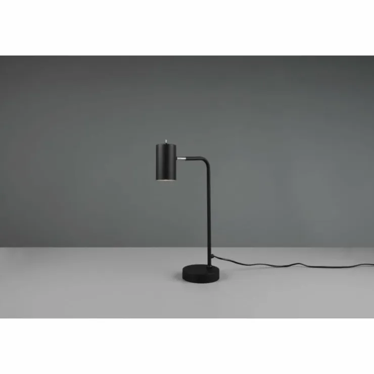 Luminaires Trio Lampes À Poser|Lampe de table Trio Marley Noir, 1 lumière