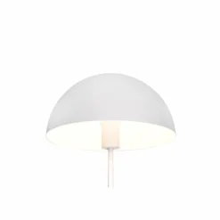 Luminaires Trio Lampes À Poser|Lampe de table Trio Nola Blanc, 1 lumière