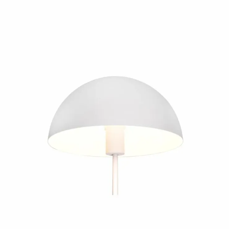 Luminaires Trio Lampes À Poser|Lampe de table Trio Nola Blanc, 1 lumière