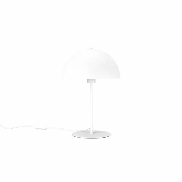 Luminaires Trio Lampes À Poser|Lampe de table Trio Nola Blanc, 1 lumière