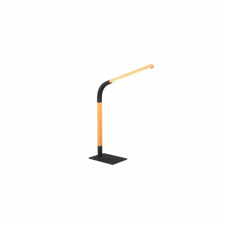 Luminaires Trio Éclairage Led|Lampe de table Trio NORRIS LED Noir, 1 lumière