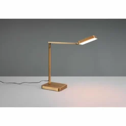 Luminaires Trio Lampes À Poser|Lampe de table Trio Pavia LED Vieux laiton, 1 lumière