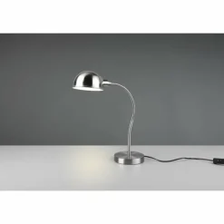 Luminaires Trio Lampes À Poser|Lampe de table Trio Perry Nickel mat, 1 lumière
