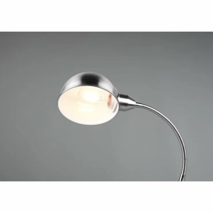 Luminaires Trio Lampes À Poser|Lampe de table Trio Perry Nickel mat, 1 lumière