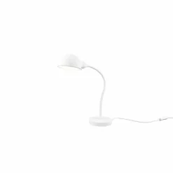 Luminaires Trio Lampes À Poser|Lampe de table Trio Perry Blanc, 1 lumière