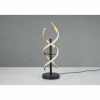 Luminaires Trio Éclairage Led|Lampe de table Trio Sequence LED Laiton, Noir, 1 lumière