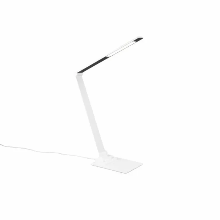 Luminaires Trio Éclairage Led|Lampe de table Trio TRAVIS LED Blanc, 1 lumière