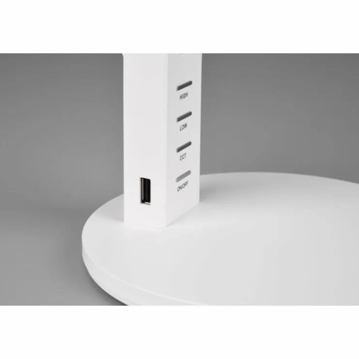 Luminaires Trio Éclairage Led|Lampe de table Trio-Leuchten Ava LED Blanc, 1 lumière