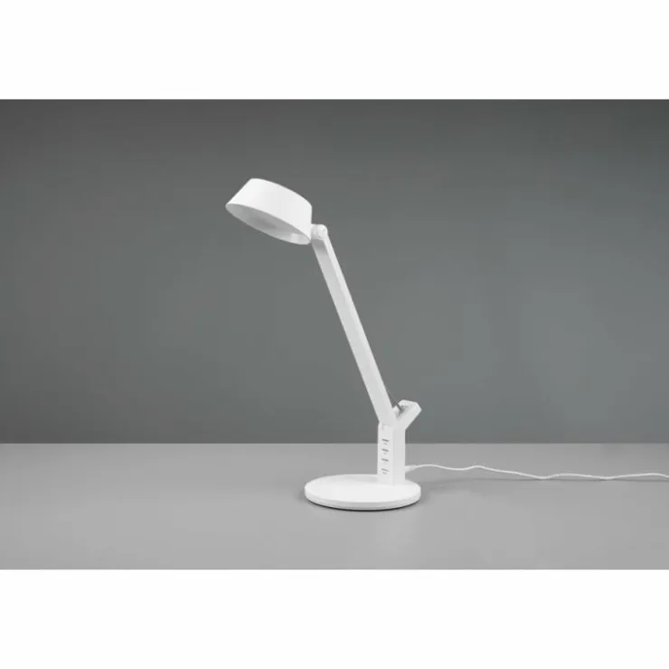 Luminaires Trio Éclairage Led|Lampe de table Trio-Leuchten Ava LED Blanc, 1 lumière