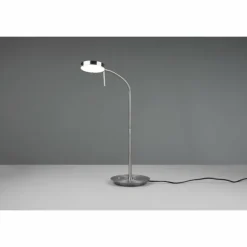 Luminaires Trio Éclairage Led|Lampe de table Trio-Leuchten Monza LED Nickel mat, 1 lumière