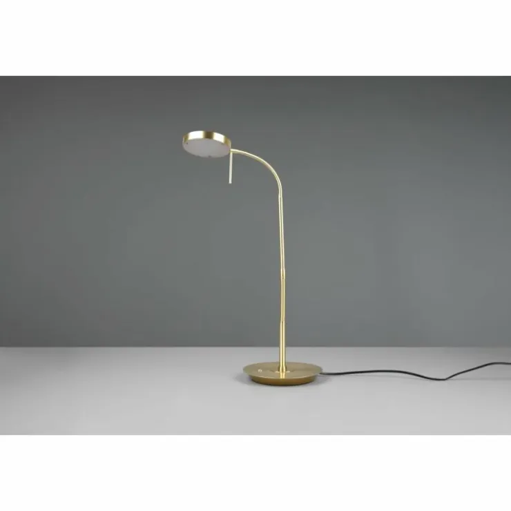 Luminaires Trio Éclairage Led|Lampe de table Trio-Leuchten Monza LED Laiton, 1 lumière
