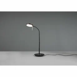 Luminaires Trio Éclairage Led|Lampe de table Trio-Leuchten Monza LED Noir, 1 lumière