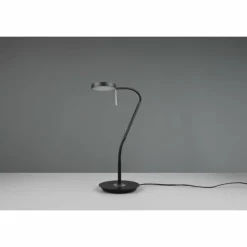 Luminaires Trio Éclairage Led|Lampe de table Trio-Leuchten Monza LED Noir, 1 lumière