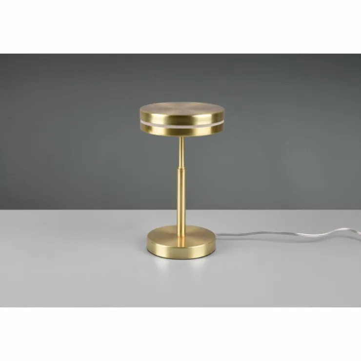 Luminaires Trio Éclairage Led|Lampe de table Trio-Leuchten Franklin LED Laiton, 1 lumière
