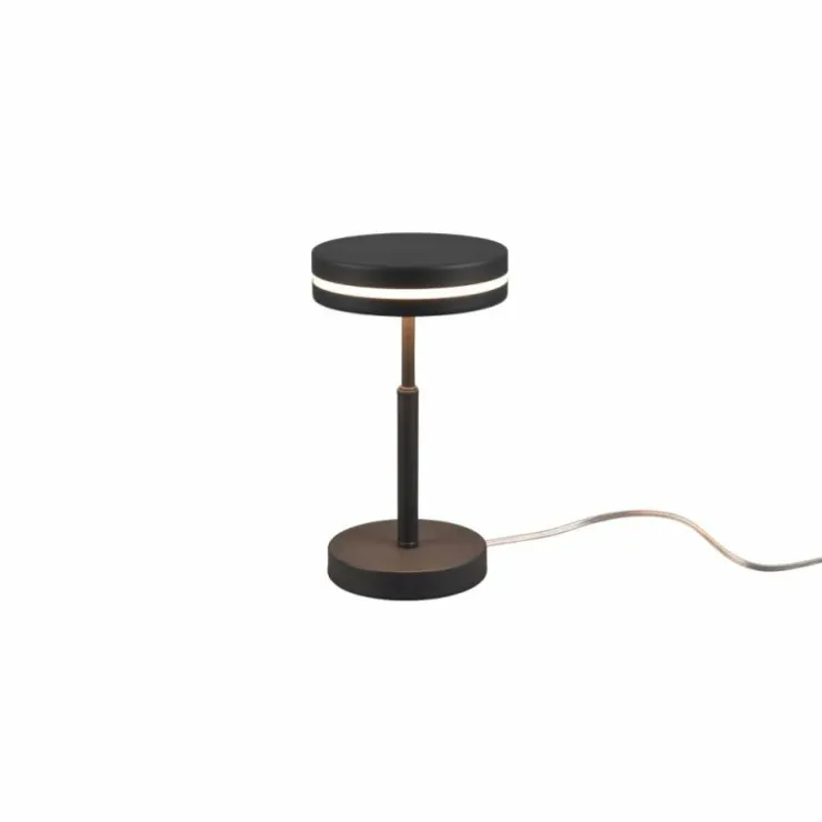 Luminaires Trio Éclairage Led|Lampe de table Trio-Leuchten Franklin LED Anthracite, 1 lumière