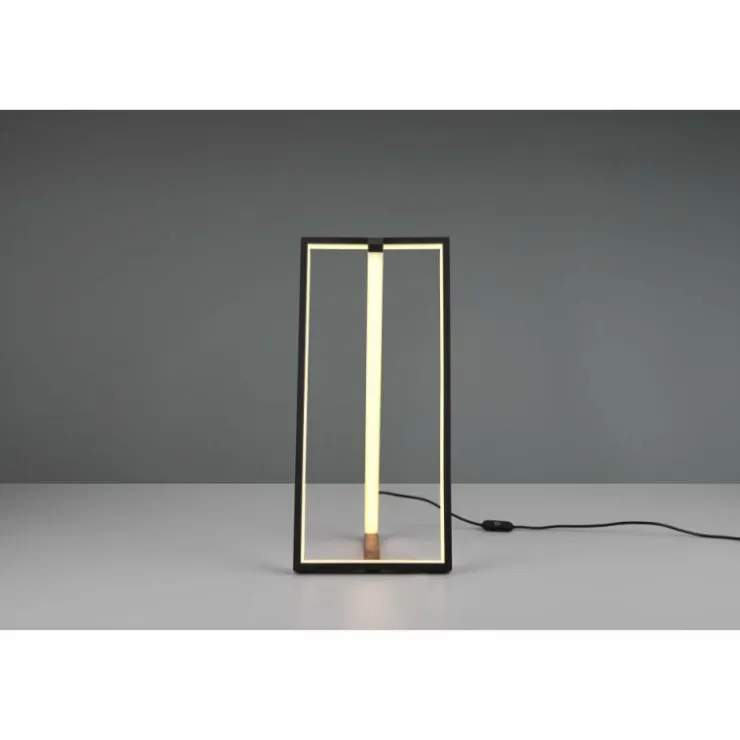 Luminaires Trio Lampes À Poser|Lampe de table Trio-Leuchten Edge LED Noir, 1 lumière